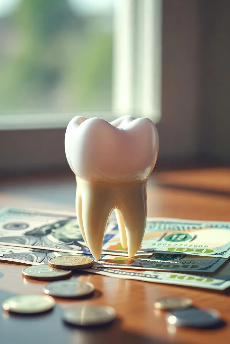 Patient consulting with endodontist about root canal treatment costs