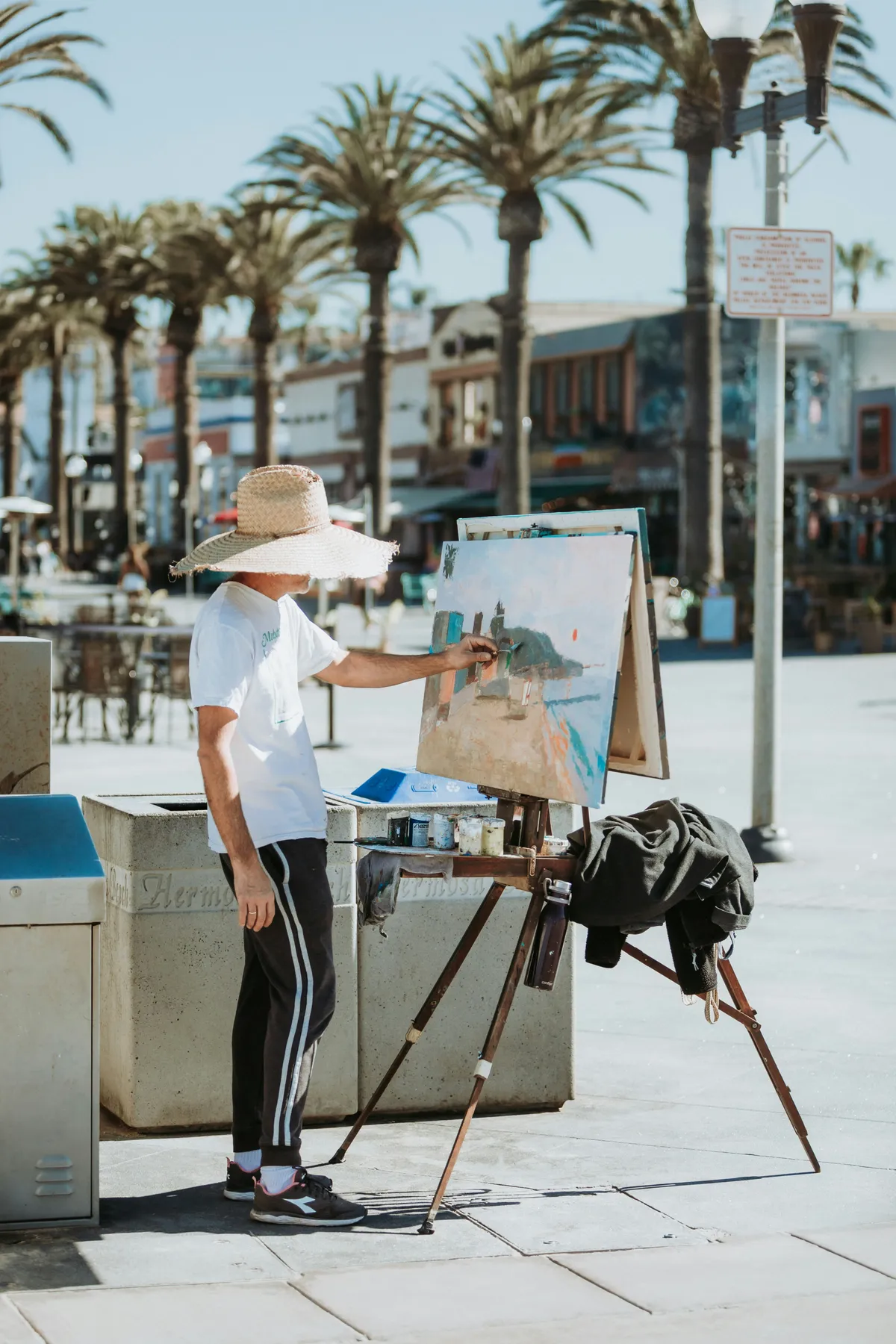 The Strand in Hermosa Beach, CA — a popular beachfront path near our endodontic office